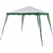 Тент садовый Green Glade (белый/зеленый, 3000х3000х2400 мм)