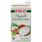 Молоко кокосовое Foco Organic 500 мл