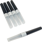 Игла двусторонняя G22 (0.7x38 мм) черная (100 штук в упаковке) купить в интернет-магазине товаров для офиса и дома ТопГрад с доставкой