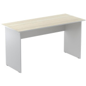 Стол прямой Easy Standard (дуб светлый/серый, 1400х600х740 мм)