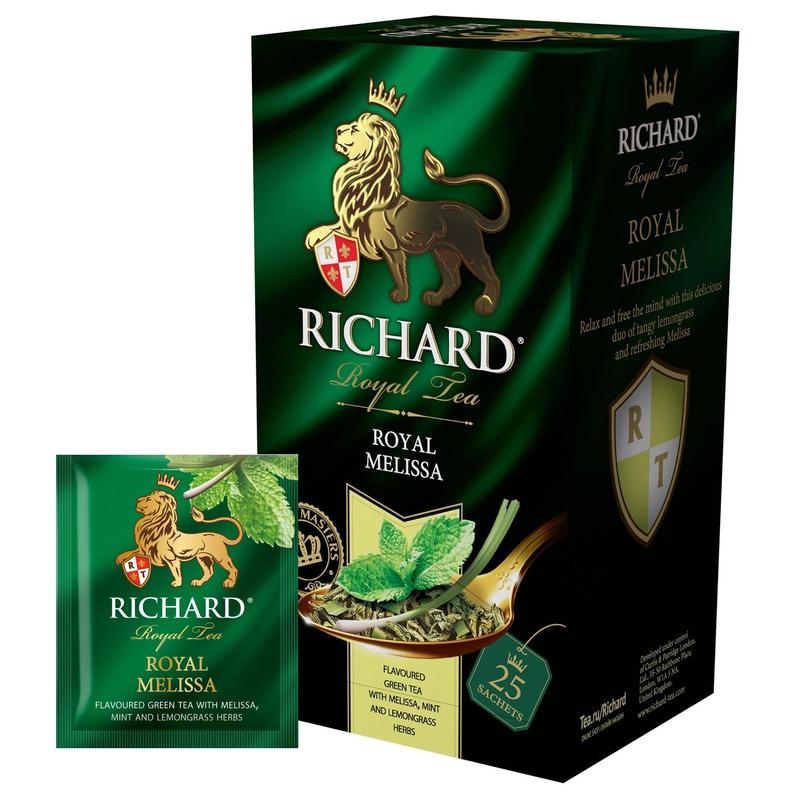 Чай зеленый Richard Royal Melissa 25 пакетиков