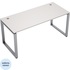 Стол прямой Avance 6М-О.674 (шамони светлый/алюминий матовый,  1600х700х750 мм)