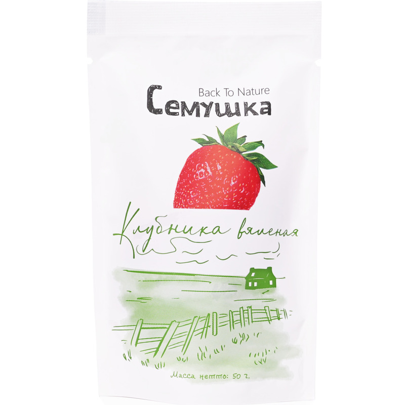 Клубника Семушка вяленая 50 г