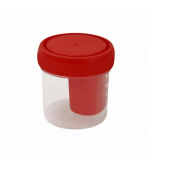 Контейнер для сбора биоматериалов стерильный 60 мл со шпателем (250 штук в упаковке) купить в интернет-магазине товаров для офиса и дома ТопГрад с доставкой