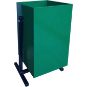 Урна уличная ПКО 20 л окрашенная сталь опрокидывающаяся (50x24x24 см)