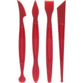 Набор стеков для лепки Луч Школа творчества пластик (4 штуки в упаковке)