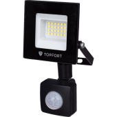 Прожектор светодиодный TOPFORT с датчиком движения 20 Вт 6500 К 1700 лм IP65