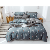 Комплект постельного белья Cleo Satin de Luxe 1.5-спальное сатин 70x70  см (15/1011-SK)