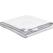 Одеяло 2-спальное Medsleep Mayura 175х200 см стеганое с кантом белое