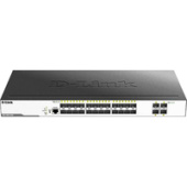 Коммутатор D-Link DGS-1210-28MP/ME/B2A L2 24х1000Base-T, 4хSFP PoE 370 Вт
