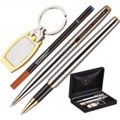 Набор письменных принадлежностей Verdie Ve-53 (шариковая ручка, роллер, брелок)