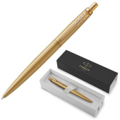 Ручка шариковая Parker Jotter XL Monochrome SE20 Golden GT цвет чернил синий цвет корпуса золотой (артикул производителя 2122754)