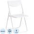Стул складной TetChair Folder белый (пластик, 6 штук в упаковке)