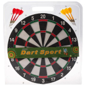 Дартс Onlytop 41 см (6 дротиков) купить в интернет-магазине товаров для офиса и дома ТопГрад с доставкой