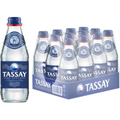Вода минерально-питьевая газированная Tassay 0.25 л купить в интернет-магазине товаров для офиса и дома ТопГрад с доставкой