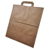 Крафт пакет бумажаный коричневый 32х20х37 см (300 штук в упаковке)
