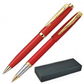 Набор письменных принадлежностей Pierre Cardin Pen&Pen красный (шариковая ручка, роллер)
