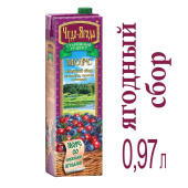 Морс Чудо-Ягода ягодный 0.97 л купить в интернет-магазине товаров для офиса и дома ТопГрад с доставкой