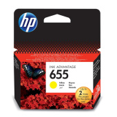 Картридж струйный HP 655 CZ112AE желтый оригинальный