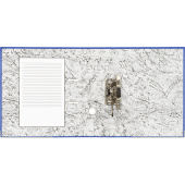 Папка-регистратор Attache 75 мм синяя полипропилен/бумага с защитным  уголком купить в интернет-магазине товаров для офиса и дома ТопГрад с доставкой