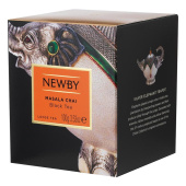 Чай листовой черный Newby Masala Chai 100 г (кардамон)