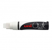 Маркер меловой Uni Chalk белый (толщина линии 15 мм)