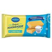 Вафли Коломенский сливочные 200 г купить в интернет-магазине товаров для офиса и дома ТопГрад с доставкой