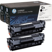 Картридж лазерный HP 12A Q2612AF черный оригинальный (двойная упаковка)