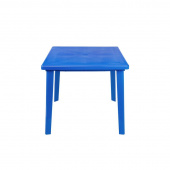 Стол пластиковый квадратный синий (800 x 800 x 710 мм )