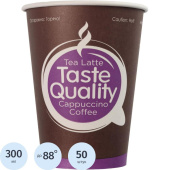 Стакан одноразовый бумажный Formacia TasteQuality 430/300 мл (50 штук в упаковке)