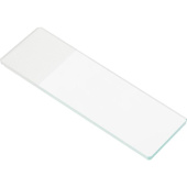 Стекло предметное 26 х 76 мм толщина 2 мм со шлифованными краями и полосой для записи Со-4 (50 штук в упаковке) купить в интернет-магазине товаров для офиса и дома ТопГрад с доставкой