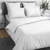 Постельное белье Волшебная ночь Warm white (2-спальное, 2 наволочки 50х70, поплин)