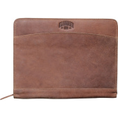 Папка деловая Klondike Bruce светло-коричневая натуральная кожа купить в интернет-магазине товаров для офиса и дома ТопГрад с доставкой