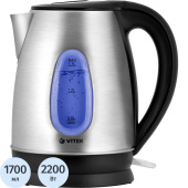 Чайник электрический Vitek VT-7039 ST серебристый