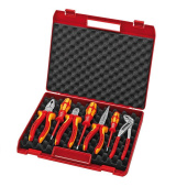 Набор инструмента электромонтажный Knipex RED Electro 2 7 предметов (KN-002115)