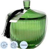 Свеча ароматическая в стакане Вещицы Smoked Wood & Maple 8x9 см