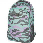 Рюкзак школьный Milan Turquoise Camouflage бирюзовый