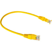 Патч-корд витая пара TWT TWT-45-45-0.3-YL cat 5e 0.3 м
