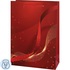 Пакет подарочный ламинированный Dream cards Красная абстракция (31x22x10  см) купить в интернет-магазине товаров для офиса и дома ТопГрад с доставкой