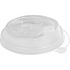 Крышка для стакана кофейная d-80мм ПП прозрач 1000шт/кор (3002)