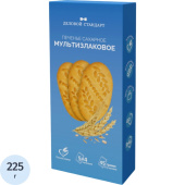 Печенье сахарное Деловой Стандарт мультизлаковое 225 г купить в интернет-магазине товаров для офиса и дома ТопГрад с доставкой