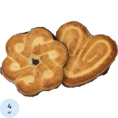 Печенье сахарное в глазури Яшкино Чайное 4 кг купить в интернет-магазине товаров для офиса и дома ТопГрад с доставкой