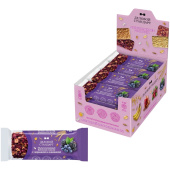 Батончик мюсли мультизлаковый Деловой Стандарт черника и ежевика (24  батончика по 35 г) купить в интернет-магазине товаров для офиса и дома ТопГрад с доставкой