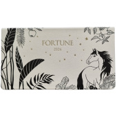 Еженедельник датированный 2026 год InFolio Fortune искусственная кожа А6   64 листа (золотистый обрез), I1838emb/white