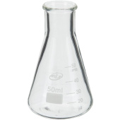 Колба коническая с делениями КН-3-50-22 купить в интернет-магазине товаров для офиса и дома ТопГрад с доставкой