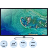 Монитор 31.5 Acer EB321HQAbi серебристый (UM.JE1CD.A01)