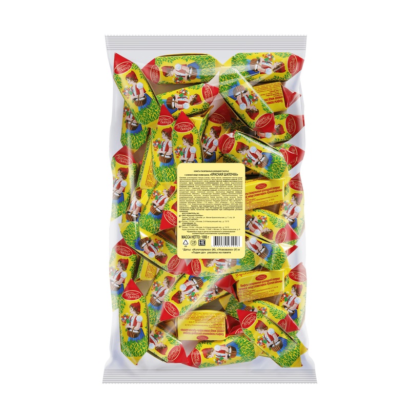 Конфеты шоколадные Красный Октябрь Красная шапочка 1 кг