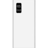 Внешний аккумулятор (power bank) Pero PB05 10000 мАч белый (4673759570078)
