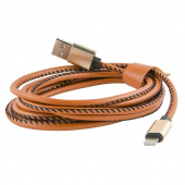 Кабель Red Line USB - Lightning 8-pin 2 м коричневый