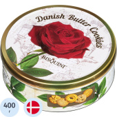 Печенье сахарное Bisquini Розы 400 г купить в интернет-магазине товаров для офиса и дома ТопГрад с доставкой